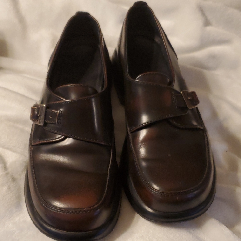 Dansko loafer, sz 39 dark brown
